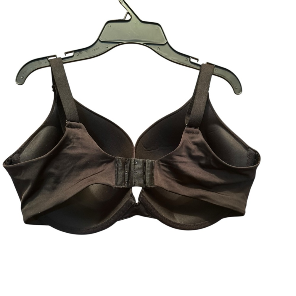 DreamFit Plus Size Bra Black 40DD 40DDD 42D 44D CHOOSE DF84027 Full Coverage NEW - Picture 2 of 7